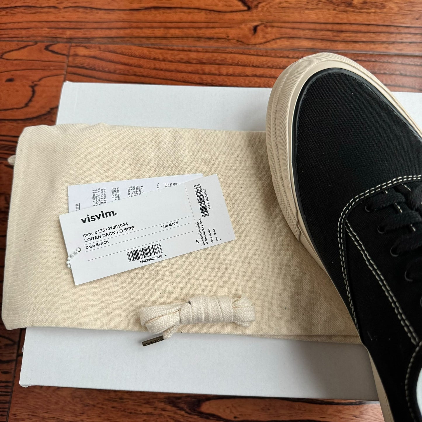 Visvim 25ss LOGAN DECK LO SIPE Canvas Shoes