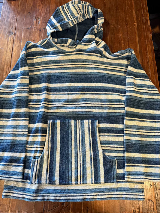 RRL Ralph Lauren Striped Hoodie S