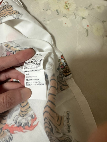 Wacko Maria x Tim Lehi Flame Tiger Shirt