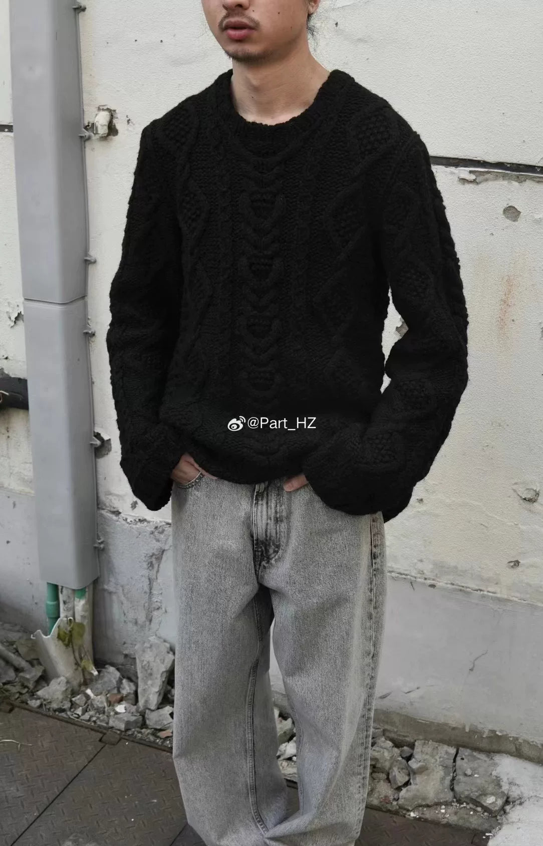 Yohji Yamamoto A/W 2002 Hand-Knit Sweater