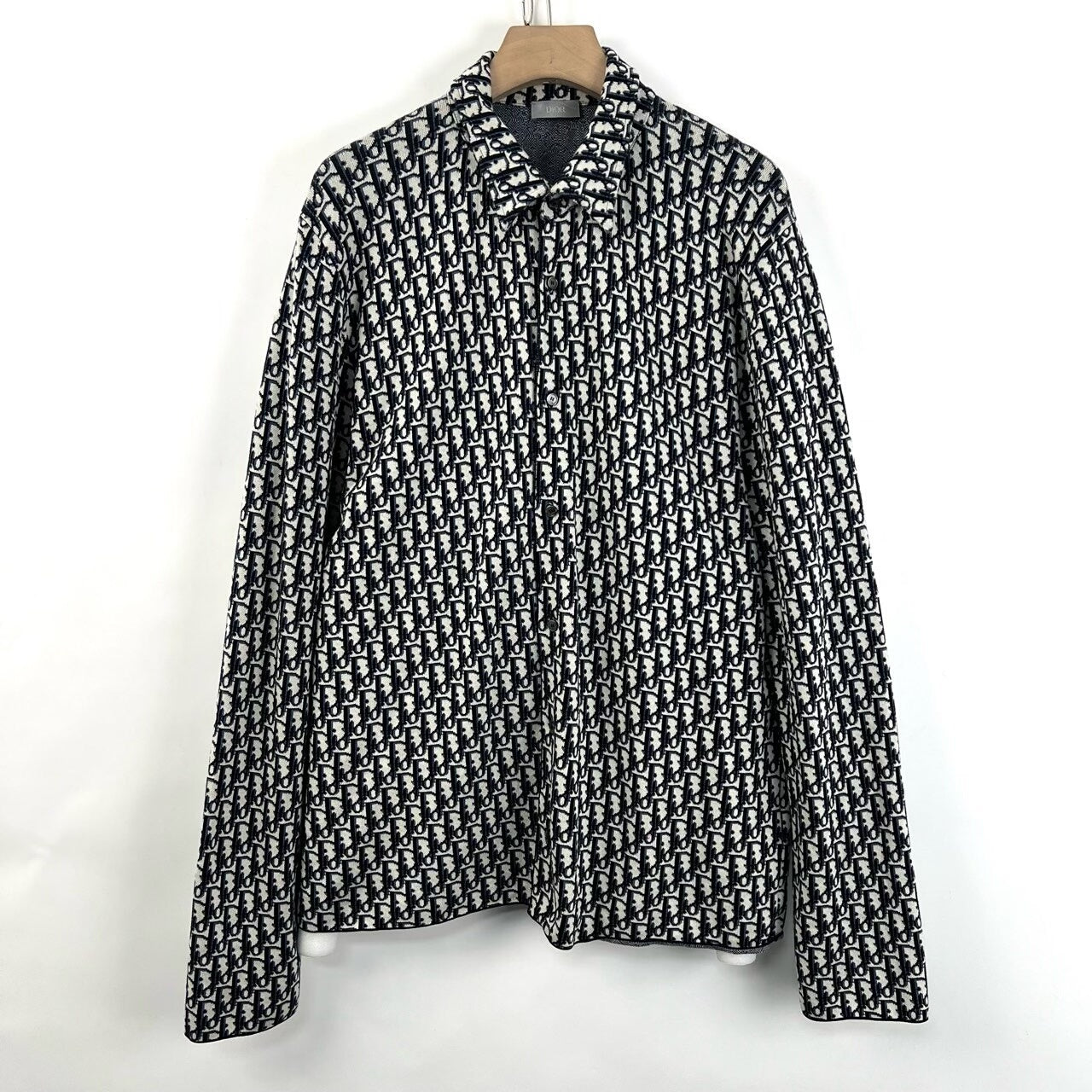 Dior Monogram Logo Knit Shirt
