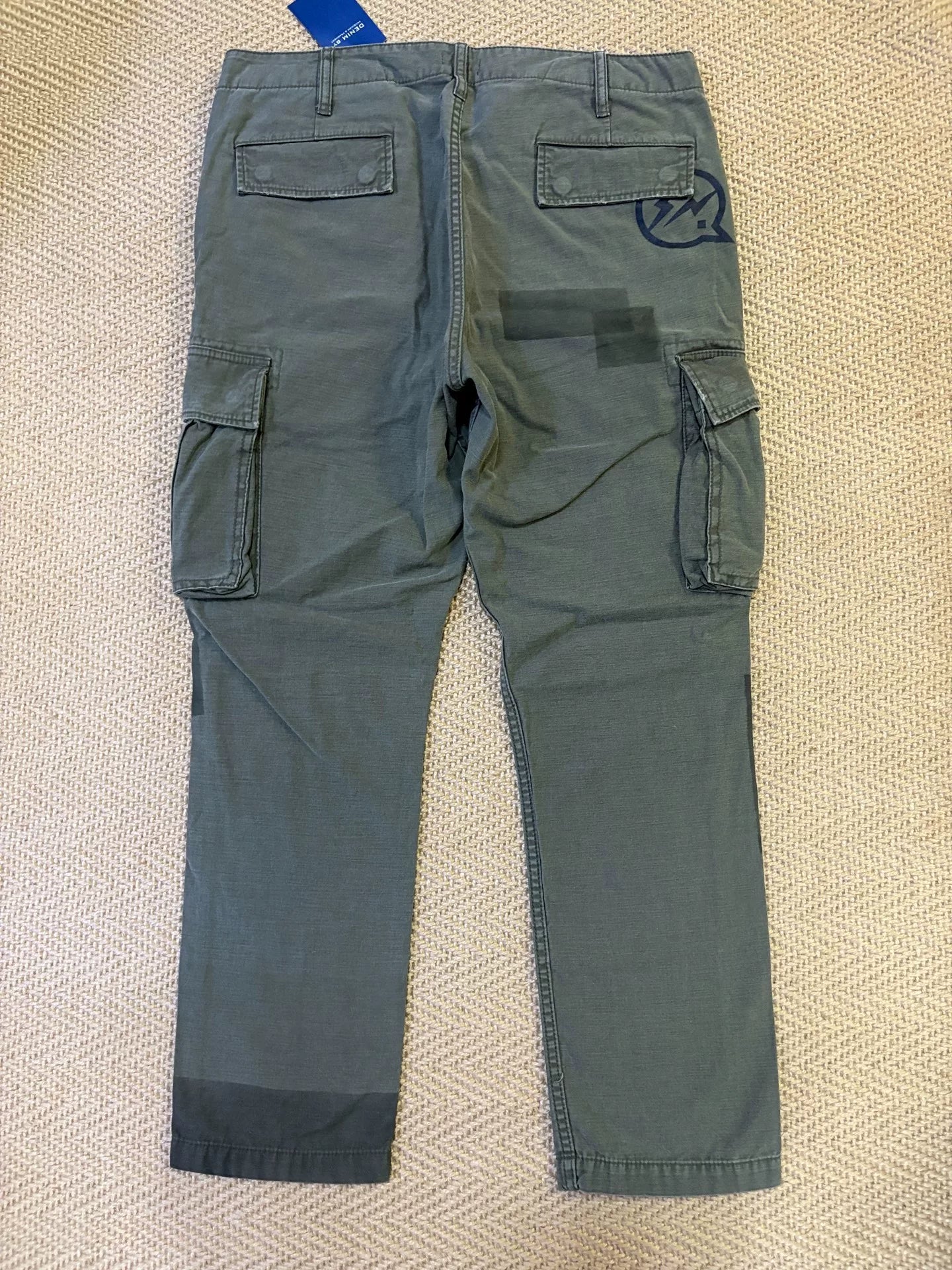 Denim by Vanquish & Fragment 19SS Lightning Cargo Pants