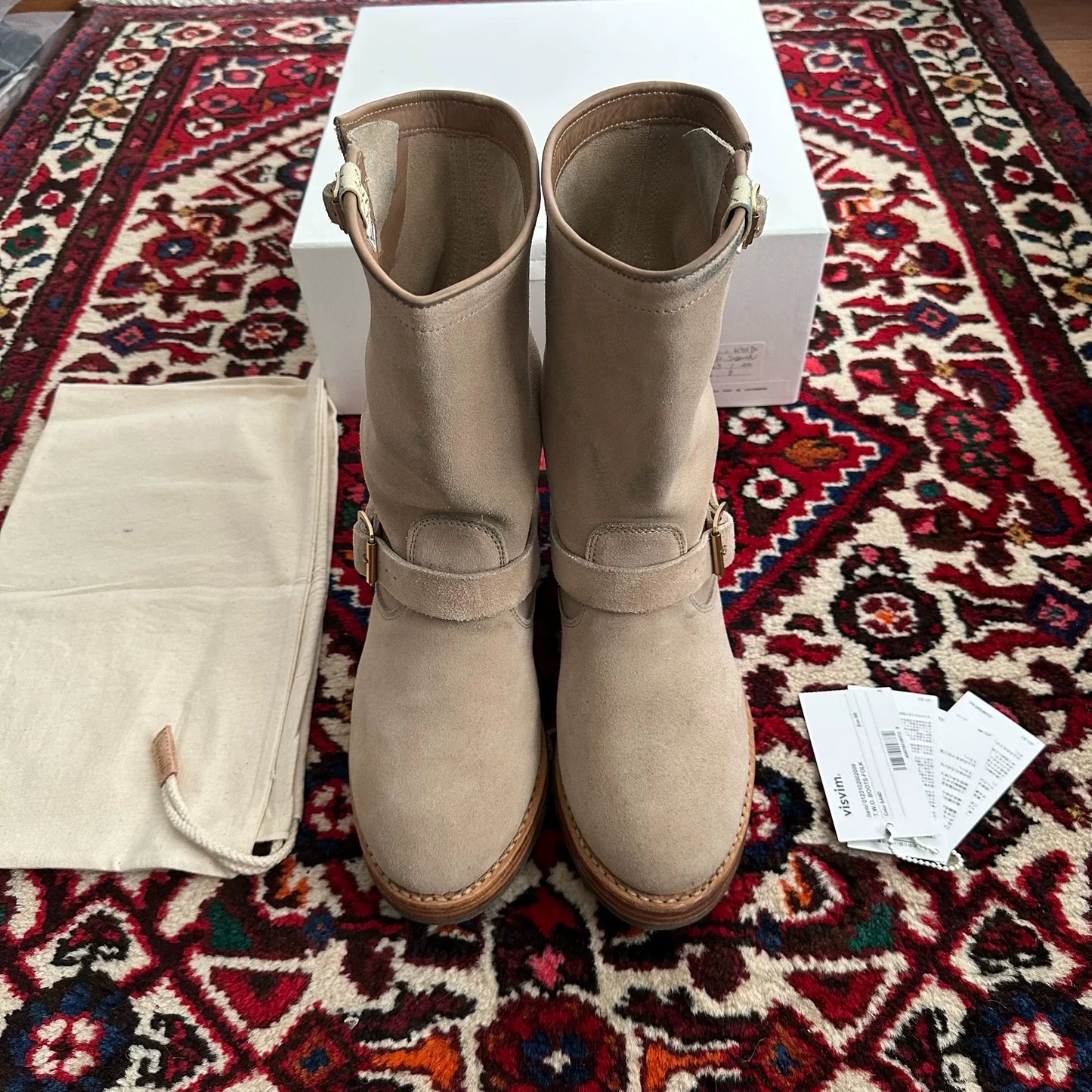 Visvim T.W.O Boots Folk Engineering Style