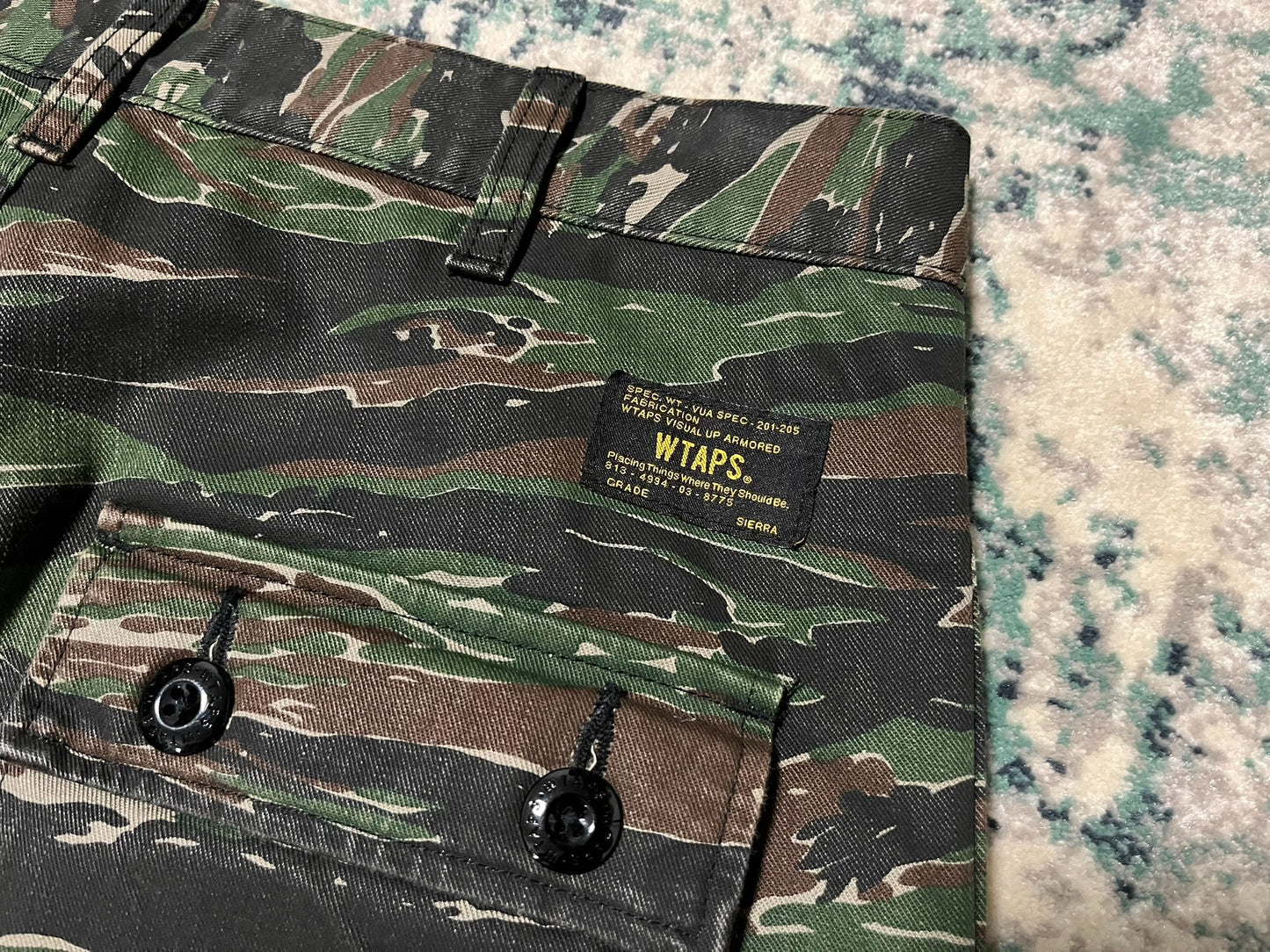 WTAPS 17SS Jungle Stock Camo Cargo Pants