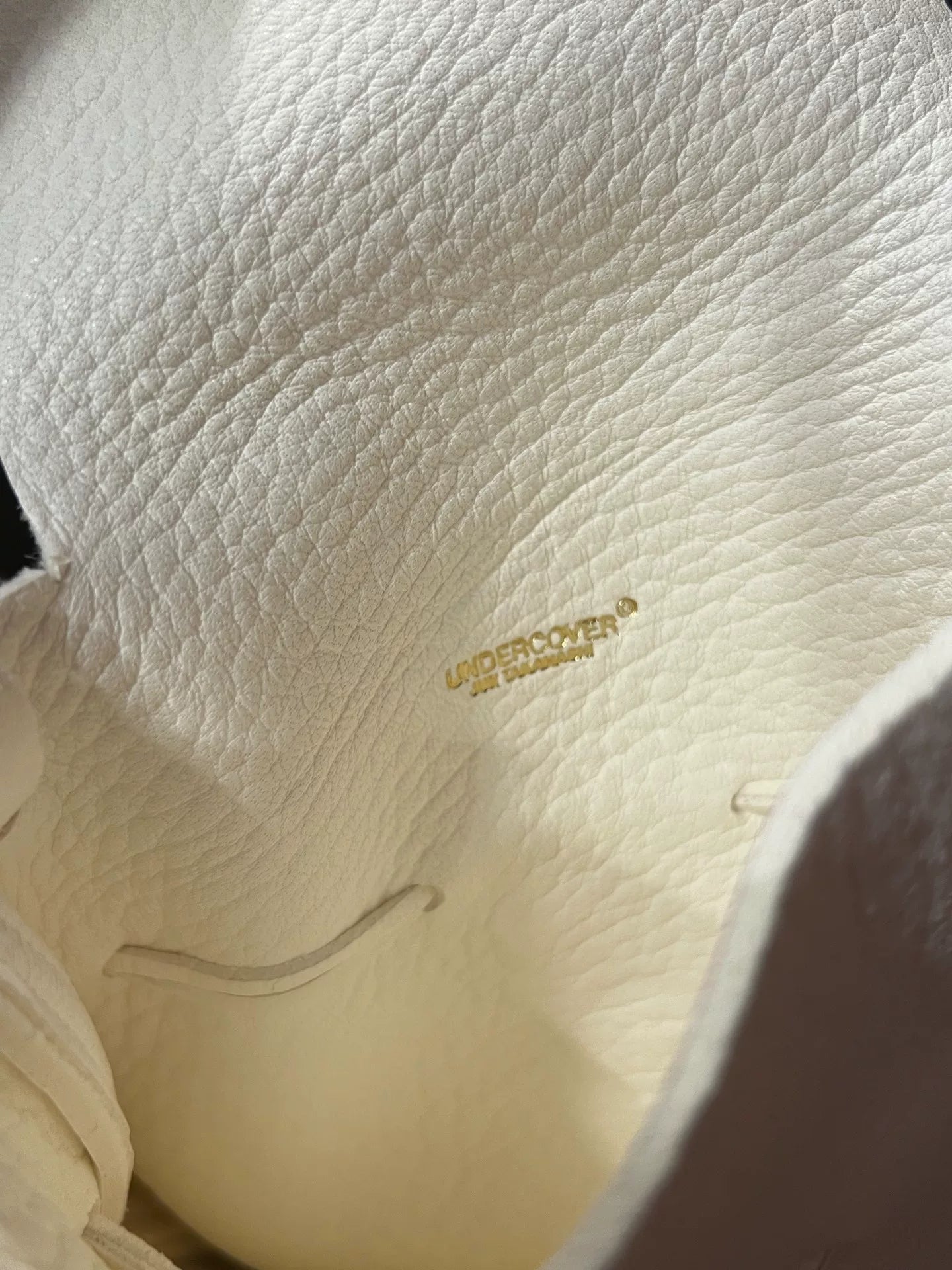 Undercover White Deer Leather Bag