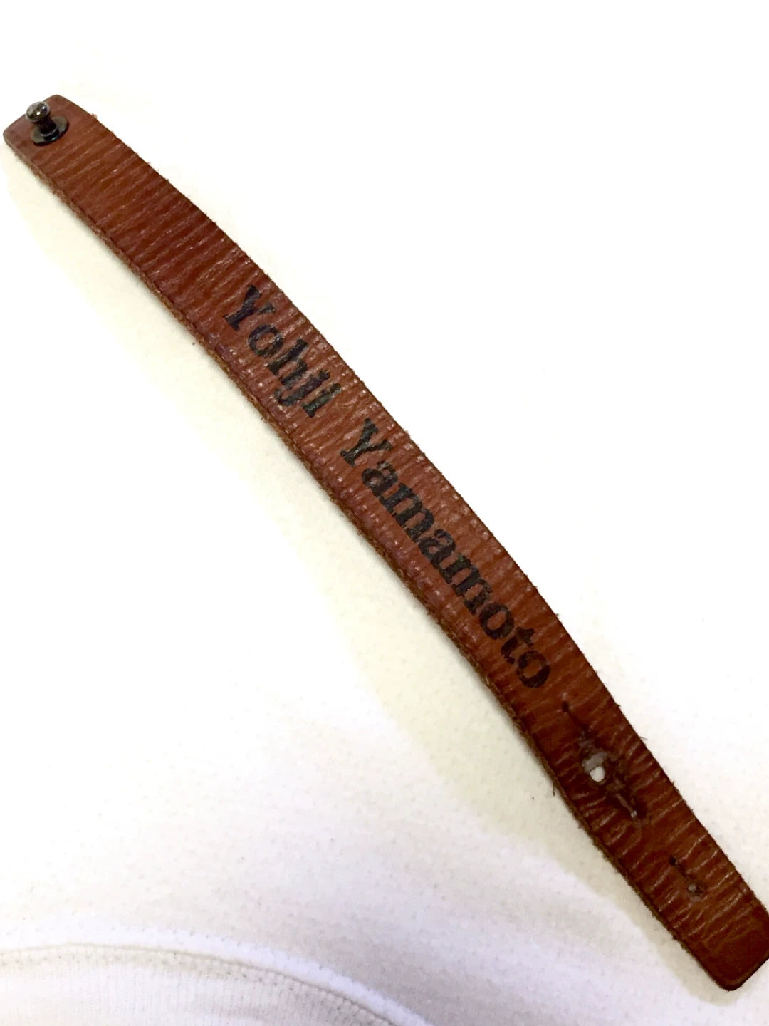Yohji Yamamoto Archive Leather Bracelet