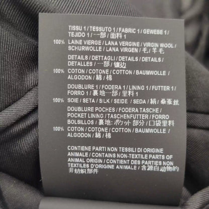 Saint Laurent Black Wool 3-Button Blazer