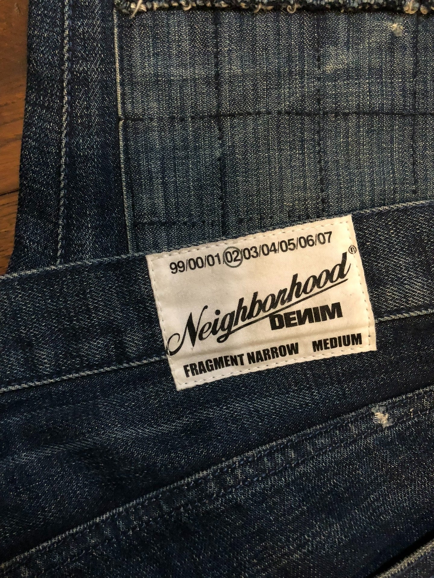 NEIGHBORHOOD Vintage Patchwork Denim Jeans