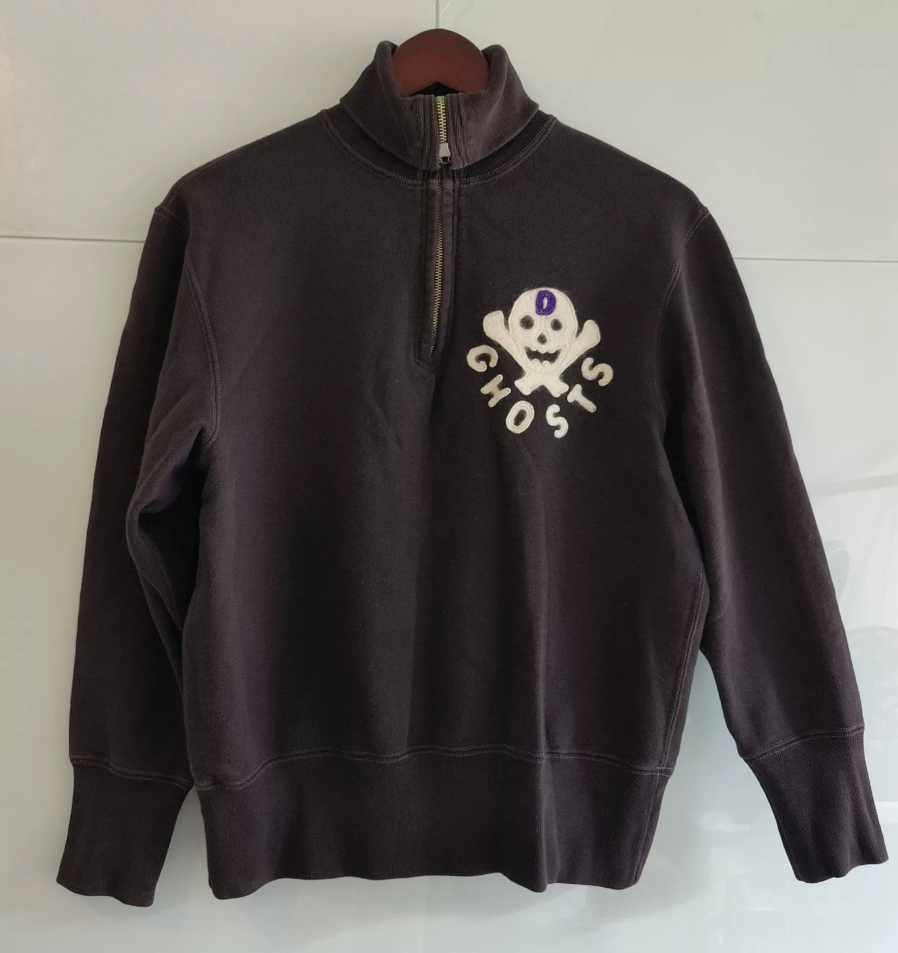 FREEWHEELERS Ghosts Logo Zip Hoodie