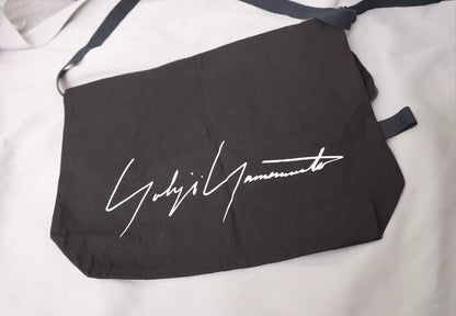 Yohji Yamamoto Signature Messenger Crossbody Bag