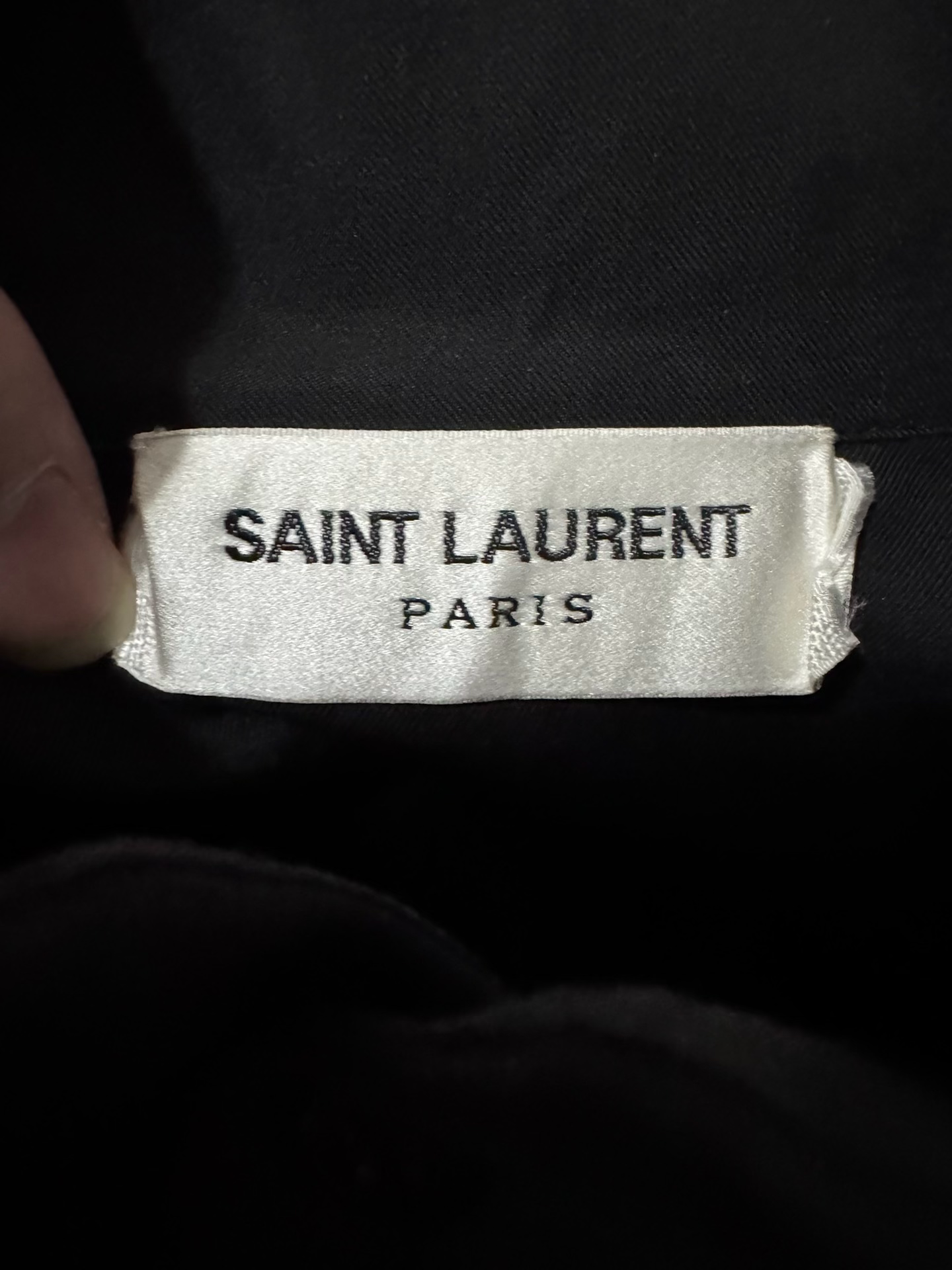 Saint Laurent Black Warrior Shirt