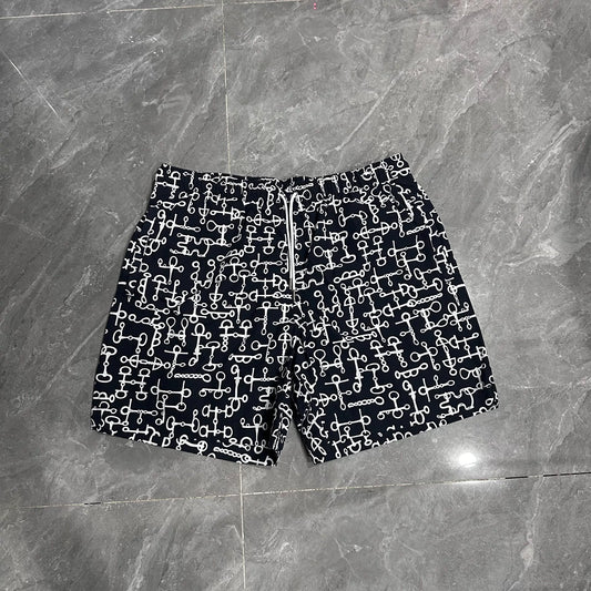 Hermes Beach Sport Shorts in Indigo