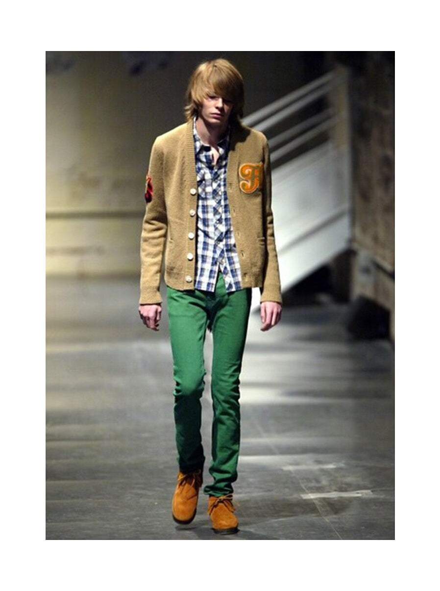 number nine knitted cardigan in beige