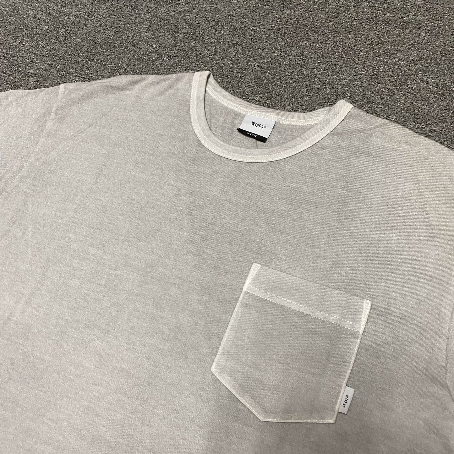 WTAPS 20SS BLANK Washed Short Sleeve