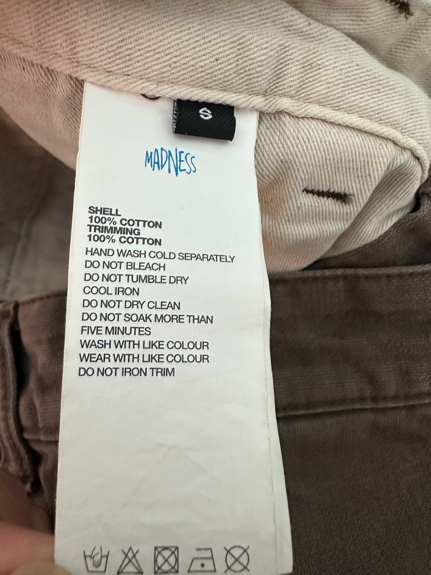 MADNESS VTG SLACKS CHINO 25AW S