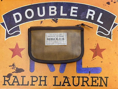 RRL Vintage Military Canvas Wallet