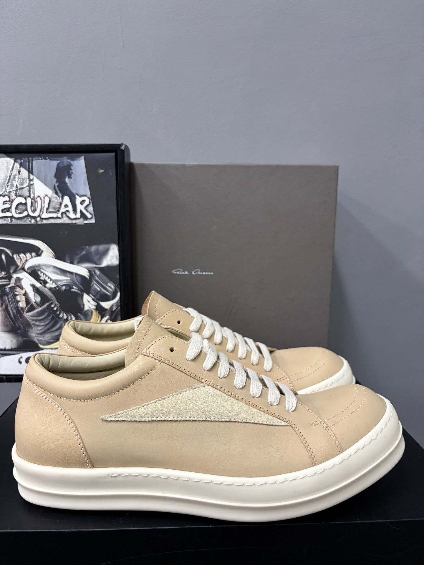 Rick Owens 25SS Low-Top Sneakers