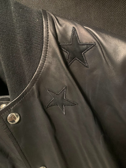 givenchy classic star leather jacket size 48