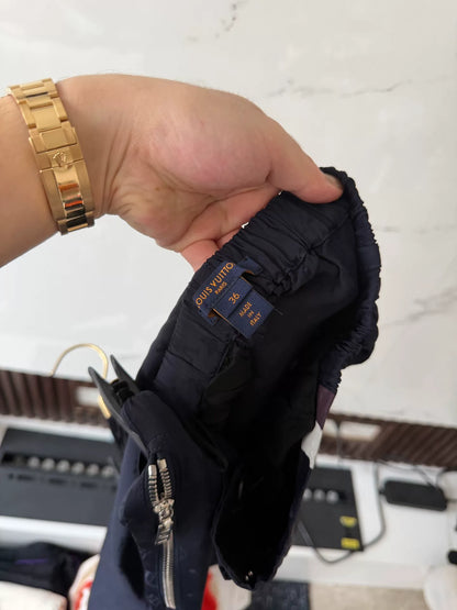 louis vuitton full print athletic pants