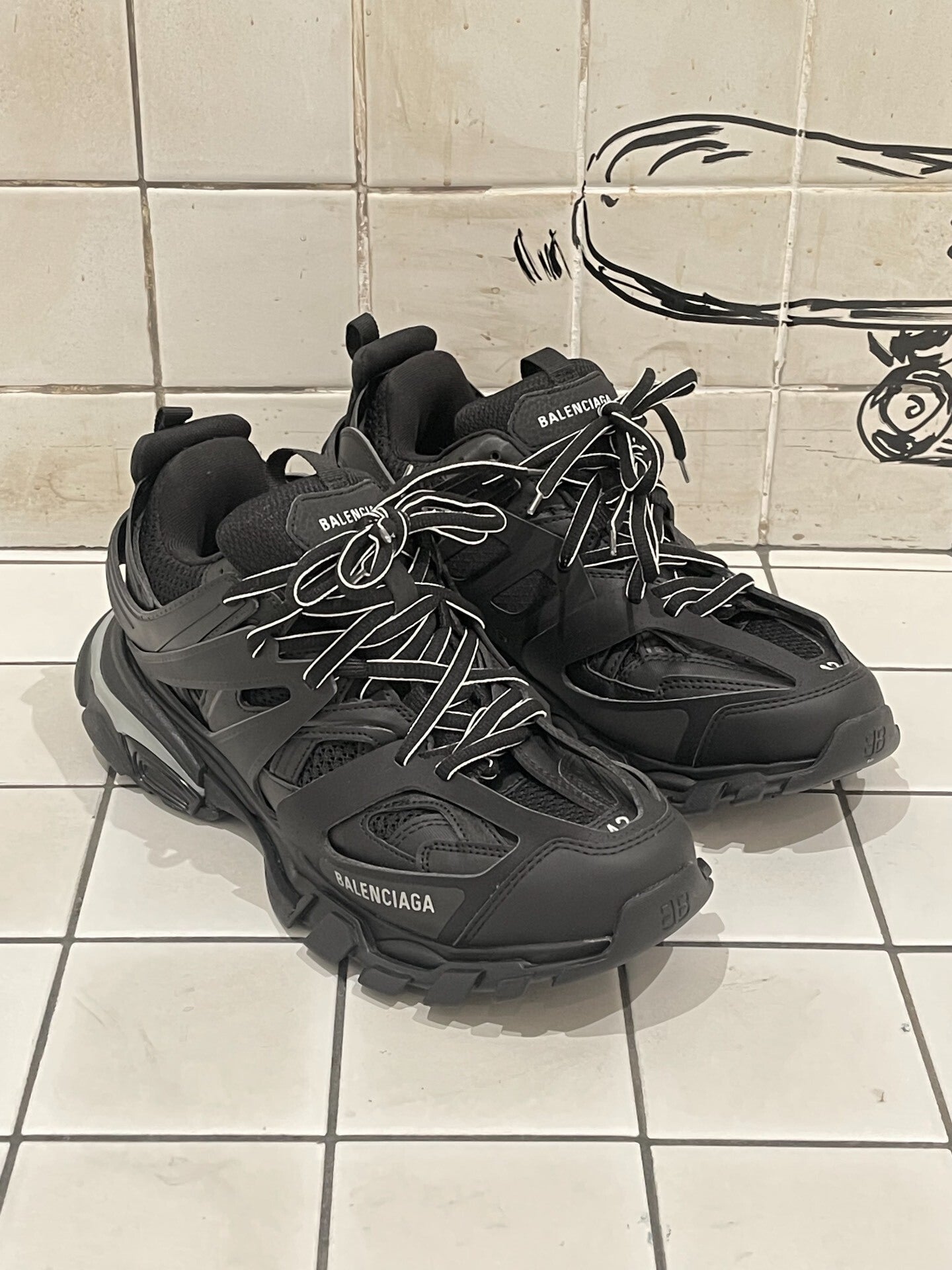 Balenciaga Track Black Dad Sneakers