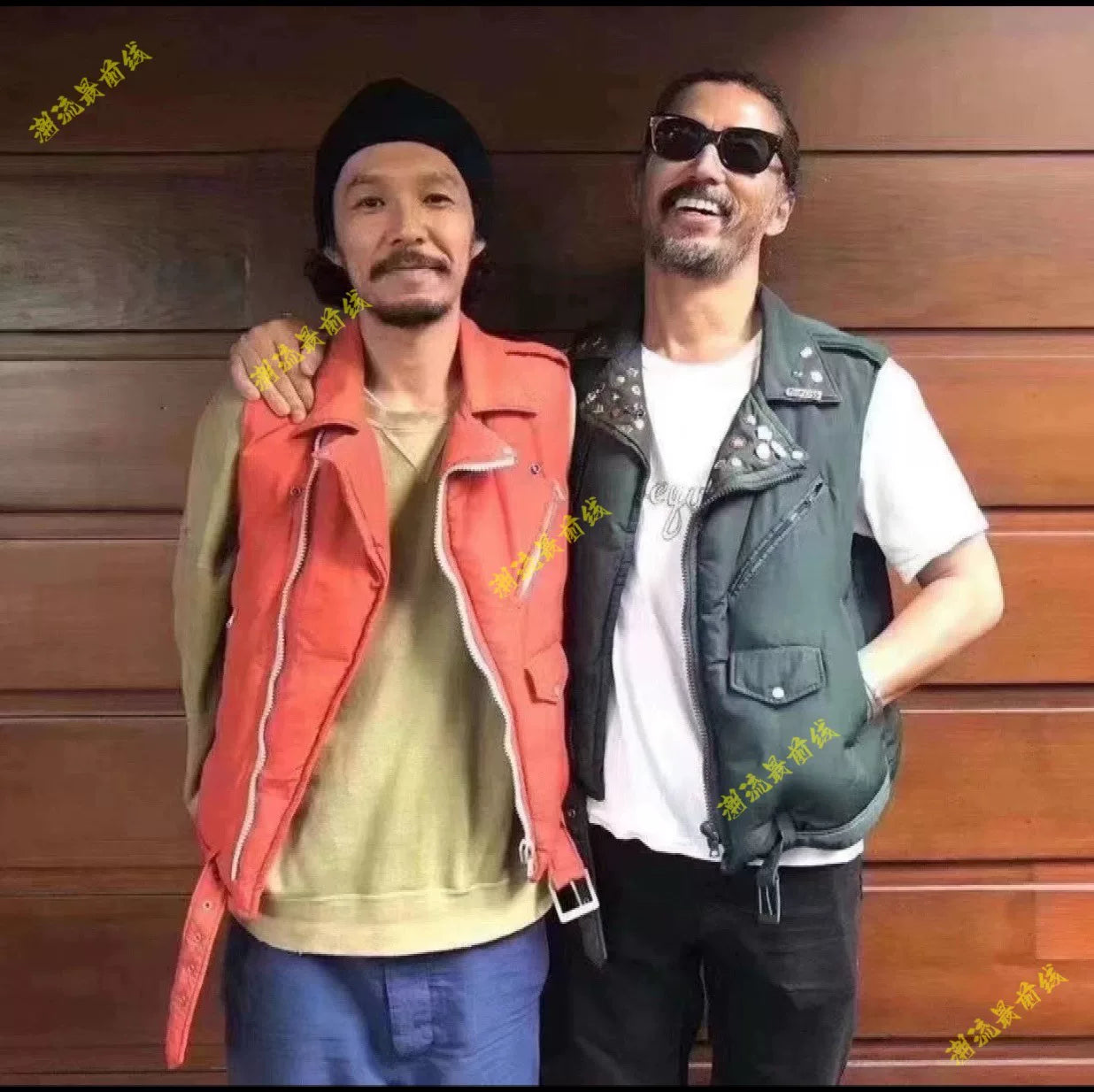 visvim strabler down vest in green