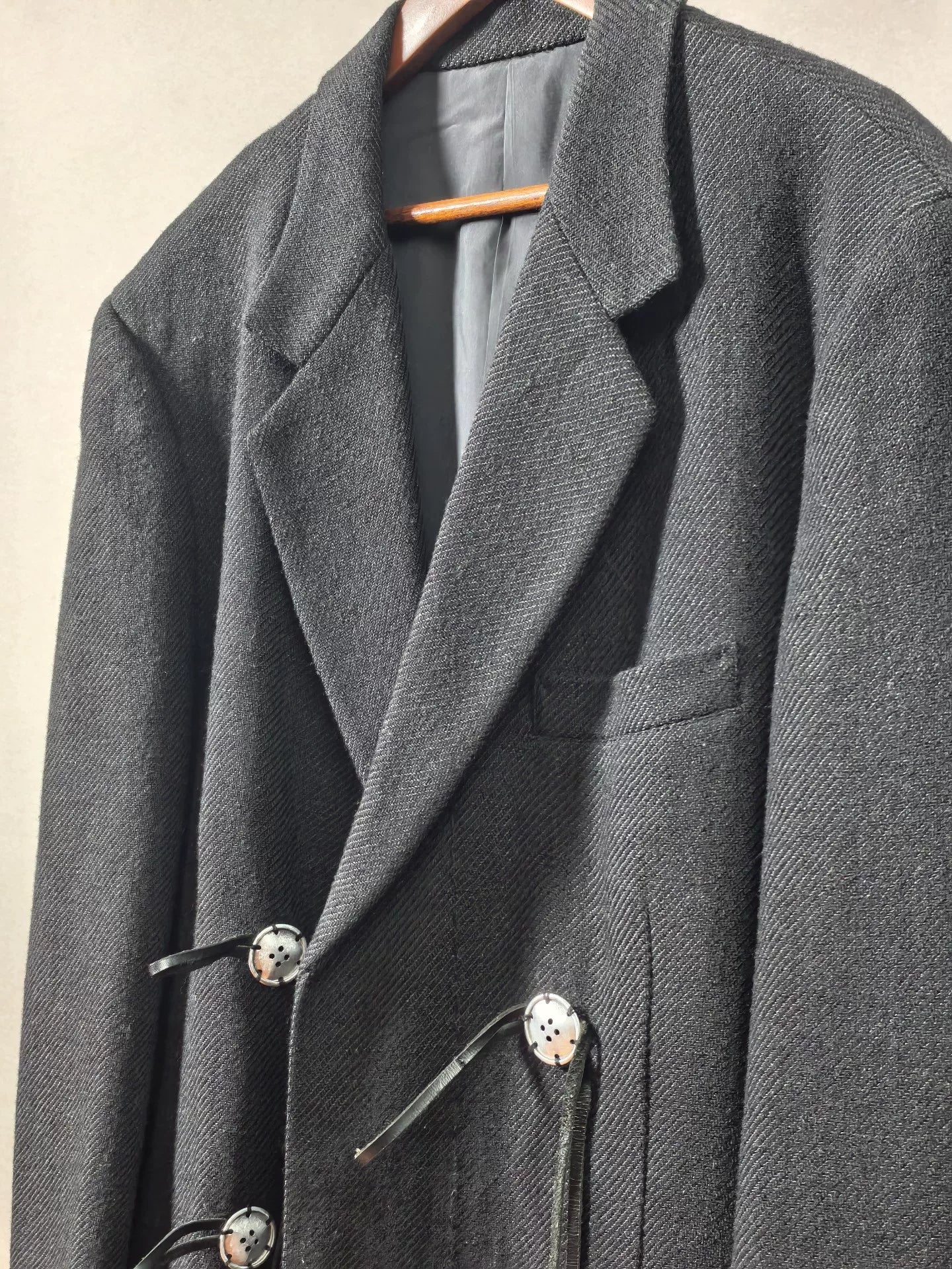 Yohji Yamamoto Pour Homme 05AW Black Coat