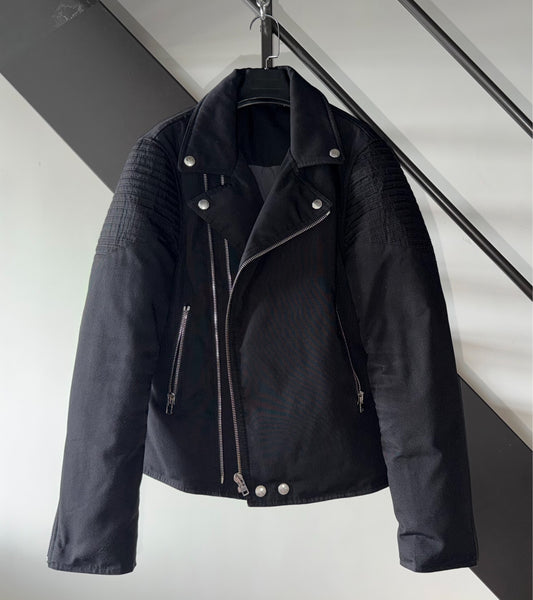 Givenchy Black Cotton Puffer Rider Jacket
