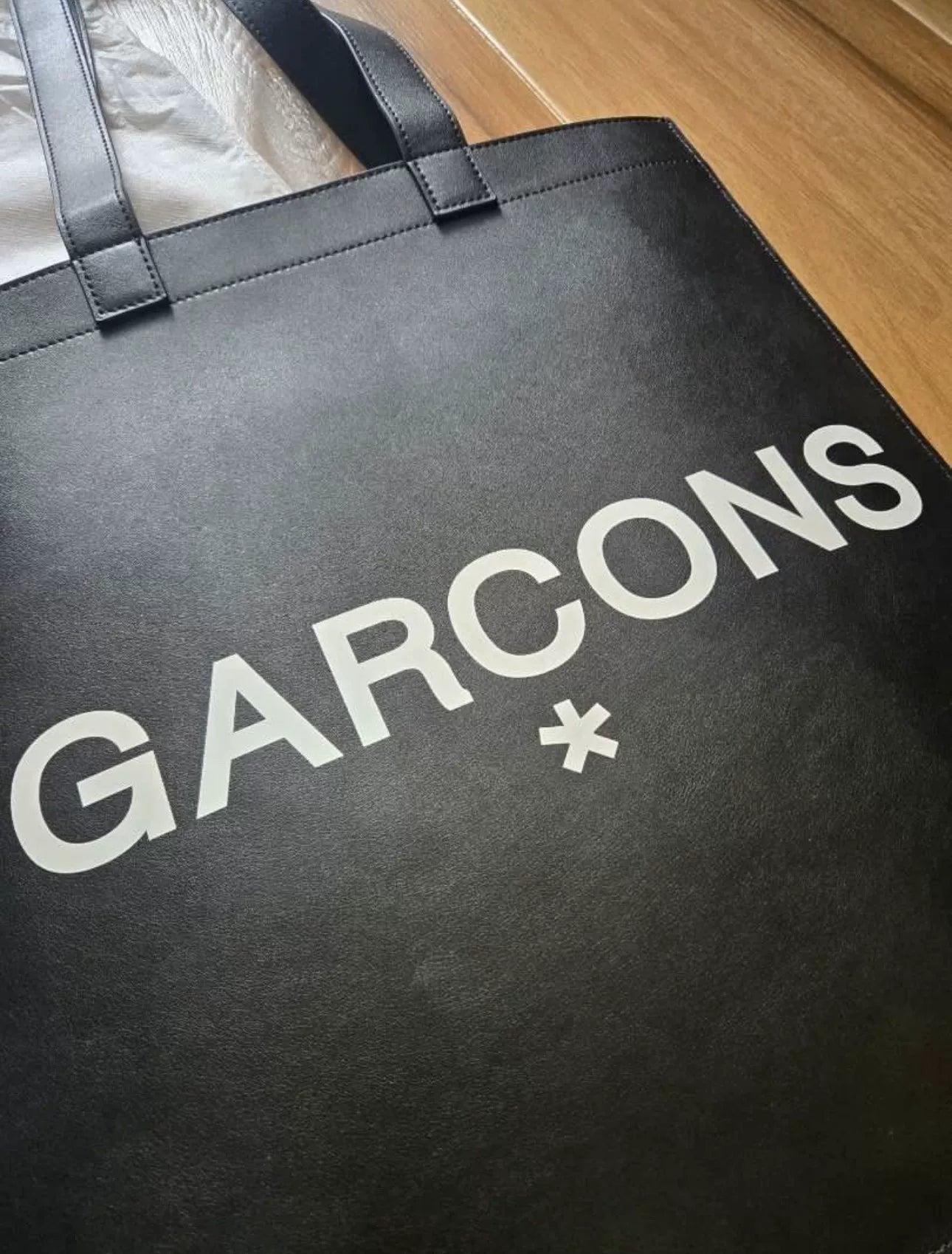 Comme des Garçons Leather Shoulder Bag
