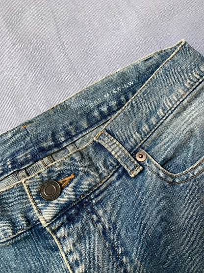 Saint Laurent Distressed Skinny Jeans