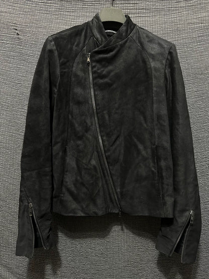 dark wizard leather jacket