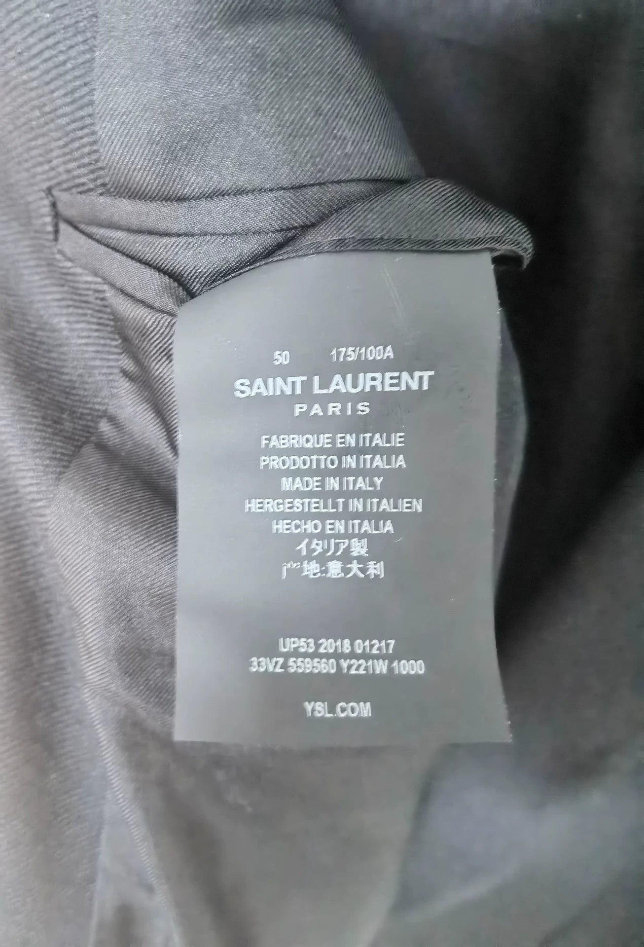 Saint Laurent Shawl Collar Blazer
