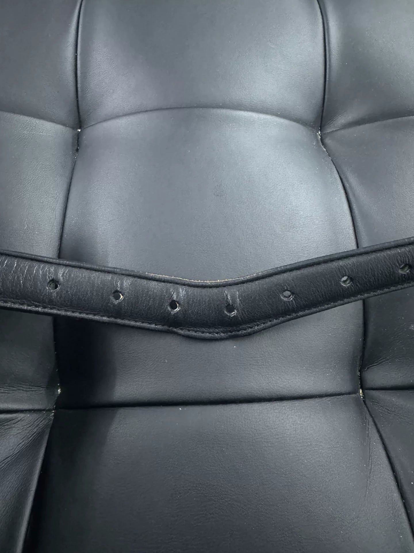 Balenciaga Leather Waist Belt in Orange