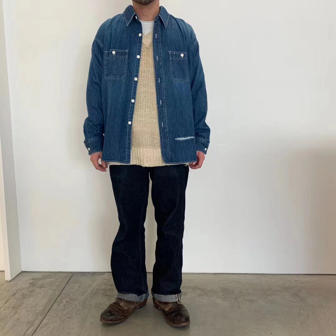 Visvim SS Lumber Damaged Shirt