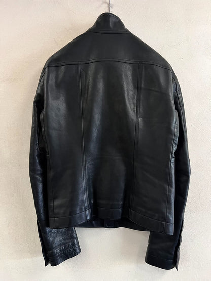 Rick Owens Bauhaus Mollino Leather Jacket