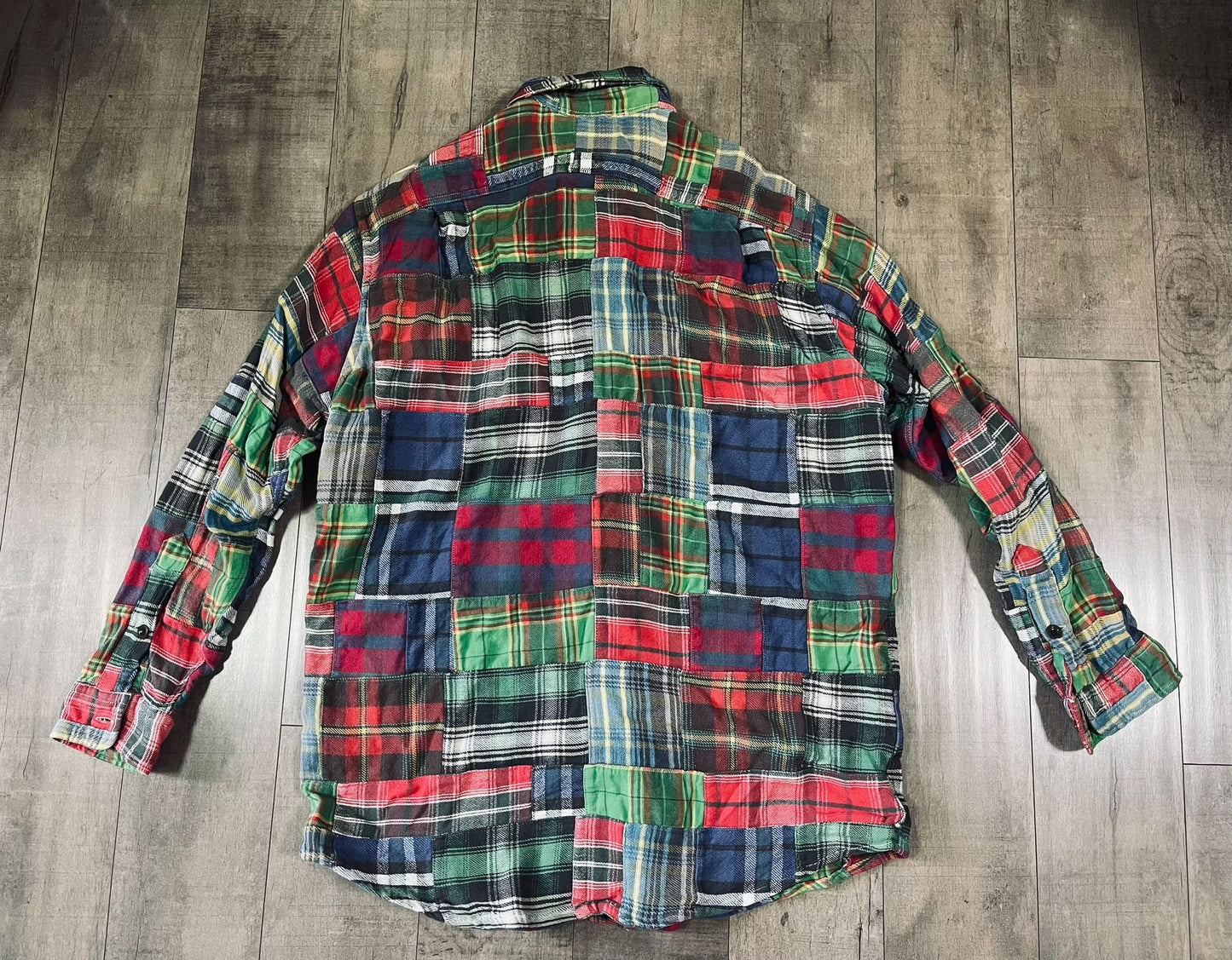 Rare Vintage Ralph Lauren Patchwork Jacket