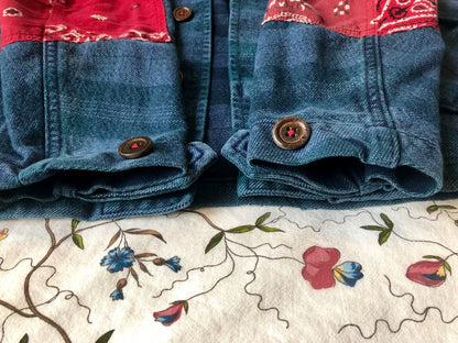 Visvim 13ss Kilgore Blue Check Jacket