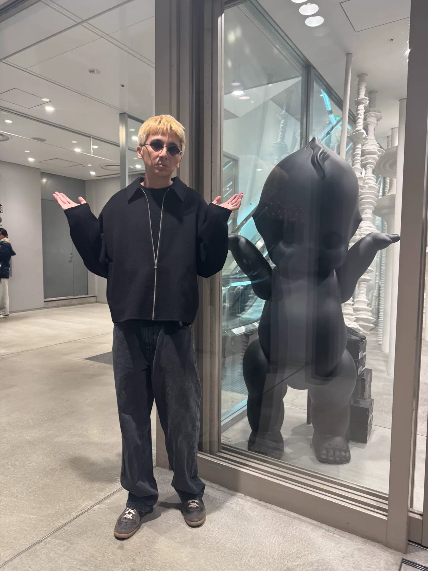 Acne Studios Black Cashmere Jacket Size 48