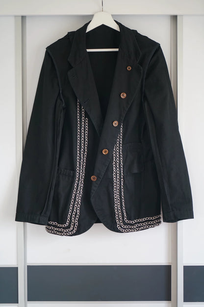 comme des garcons double-sided blazer