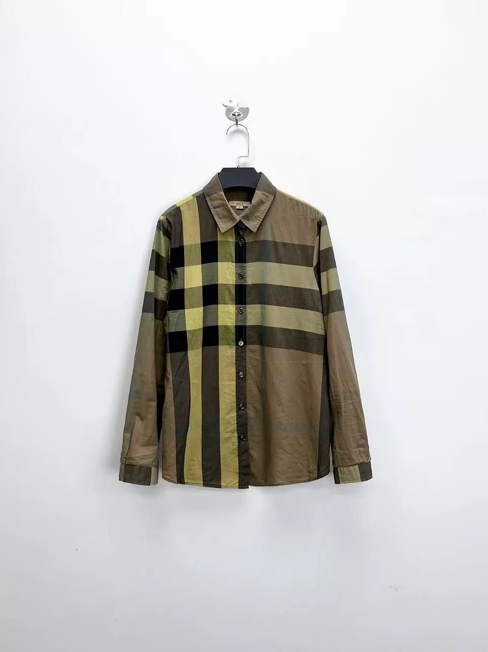 burberry classic check long sleeve shirt jacket