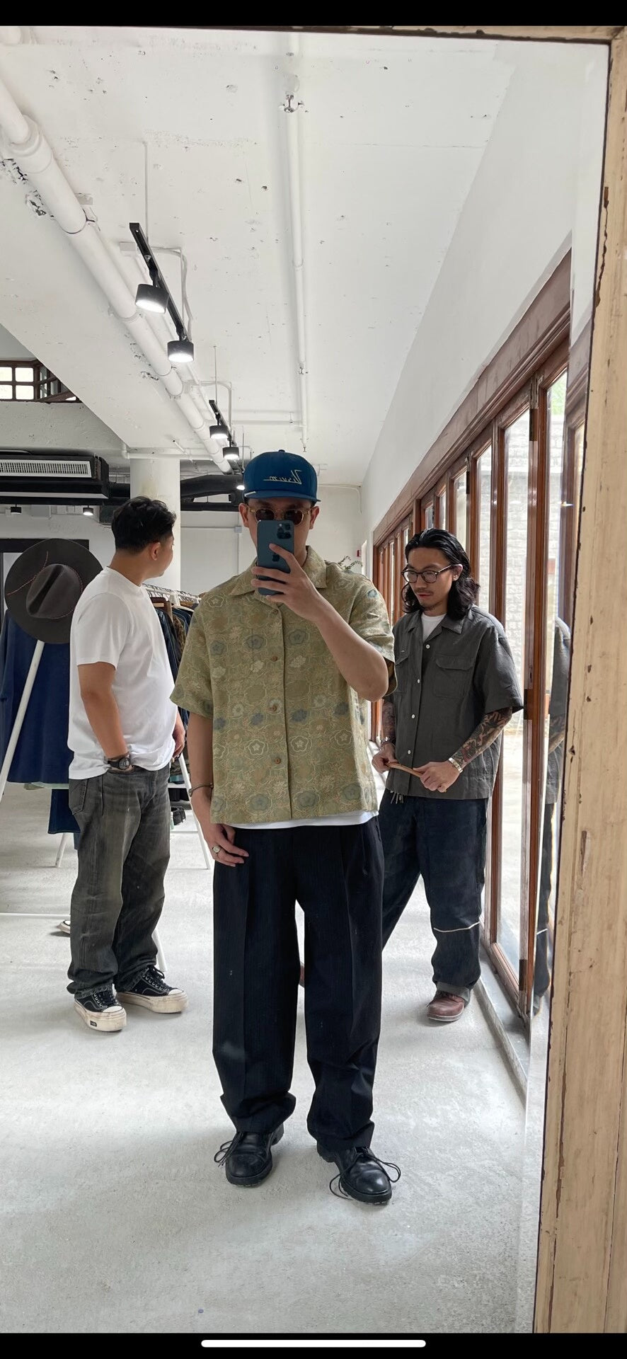 visvim Copa Linen Silk Blend Shirt