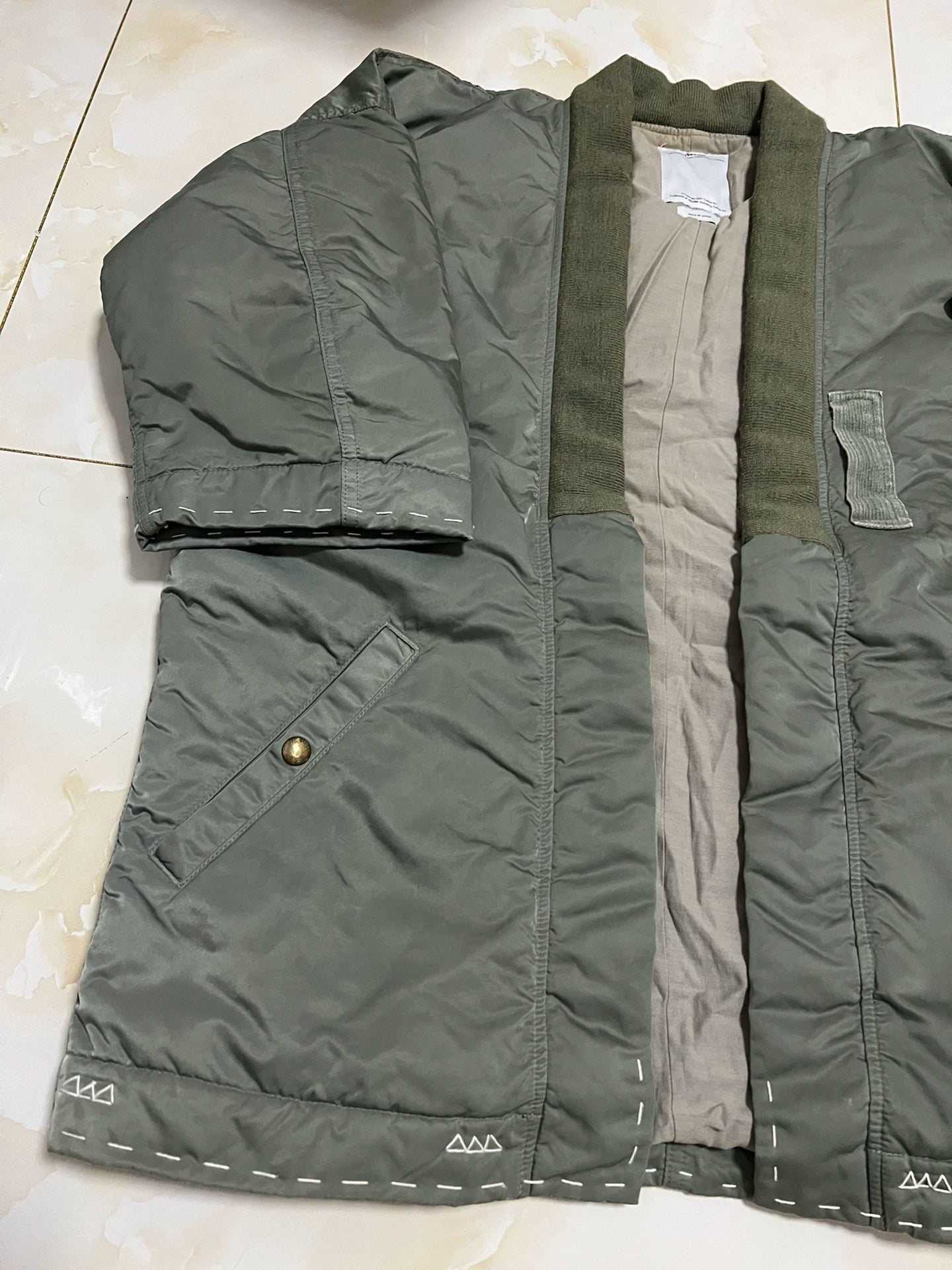 VISVIM 16AW SANJURO KIMONO DOWN JKT