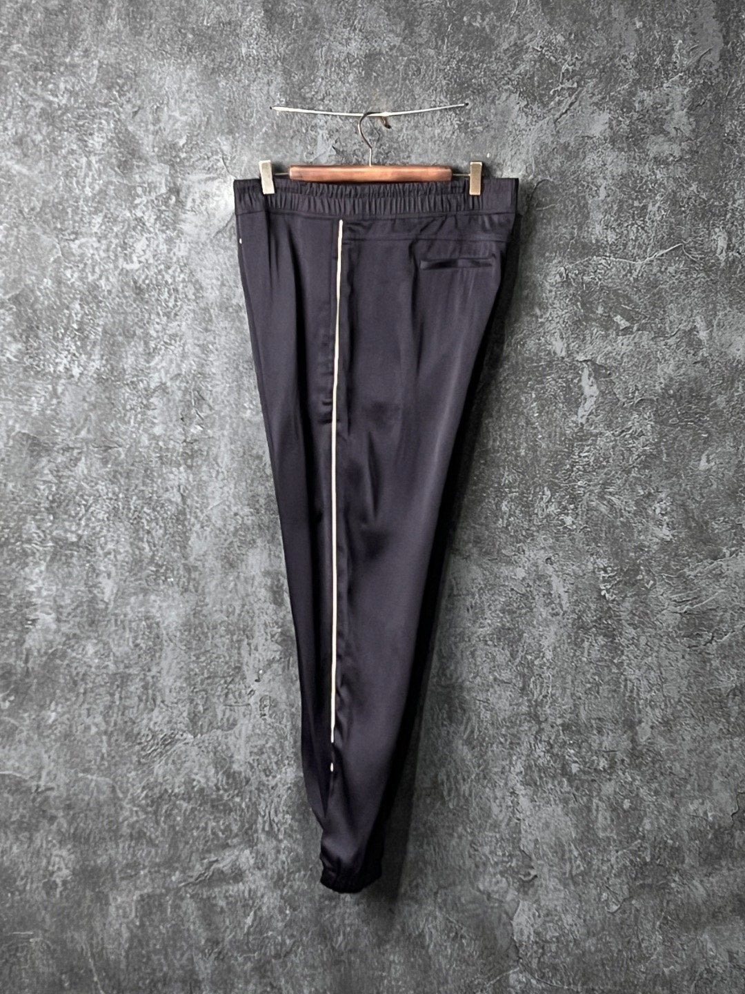 SAINT LAURENT Drawstring Satin Pants