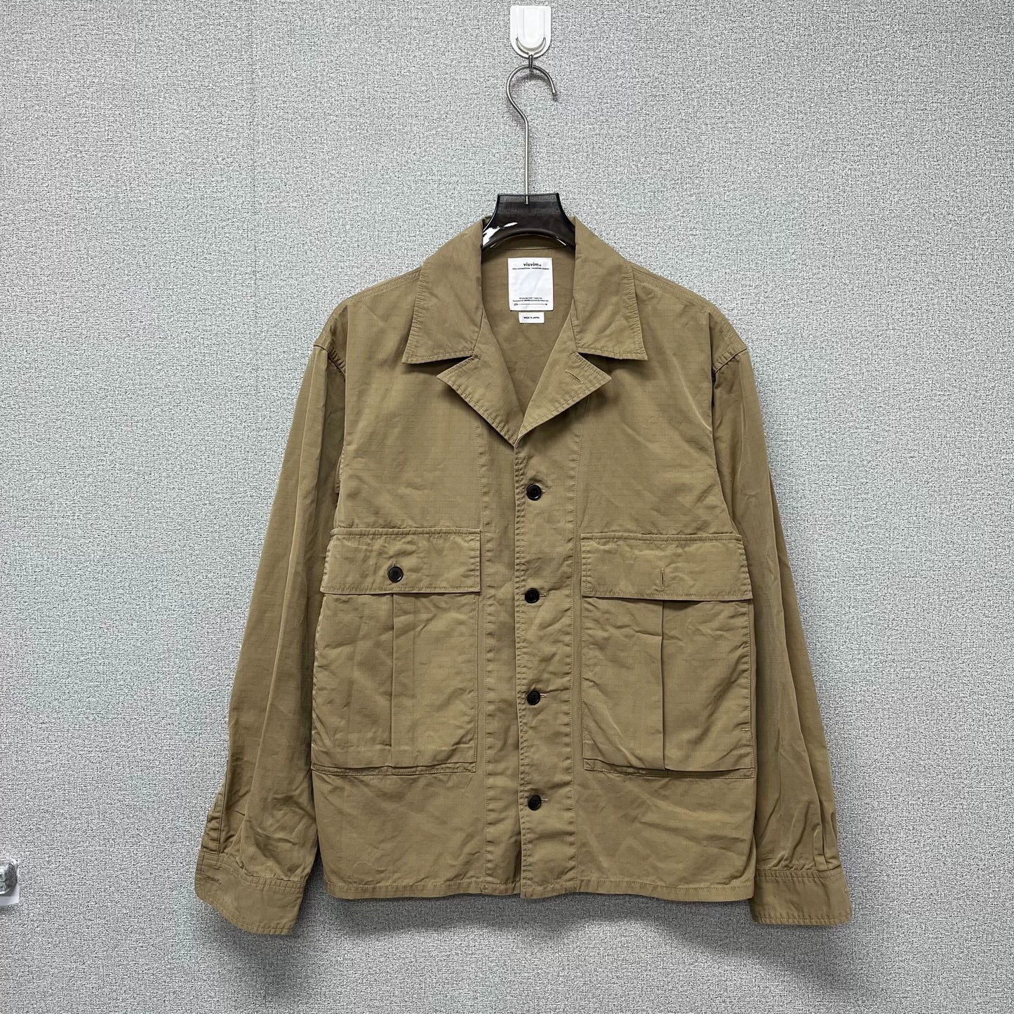 Visvim Two-Pocket Khaki Military Shirt Jacket