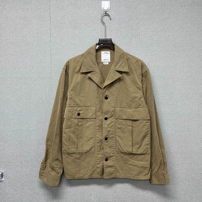 Visvim Two-Pocket Khaki Military Shirt Jacket