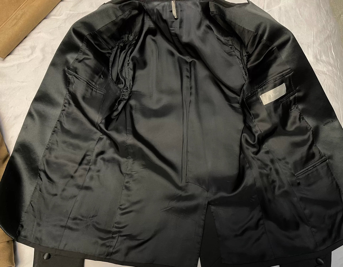 Dior Homme Black Slim Fit Tuxedo