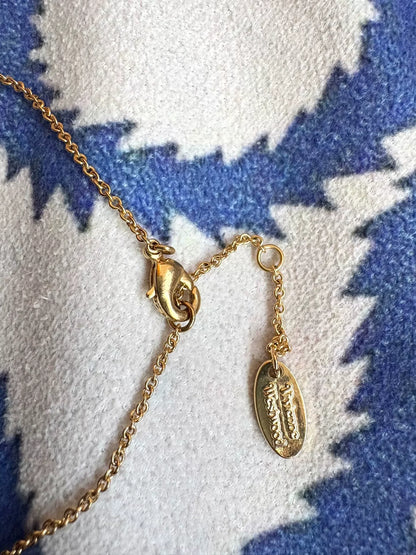 Vivienne Westwood Vintage Gold Honeycomb Necklace