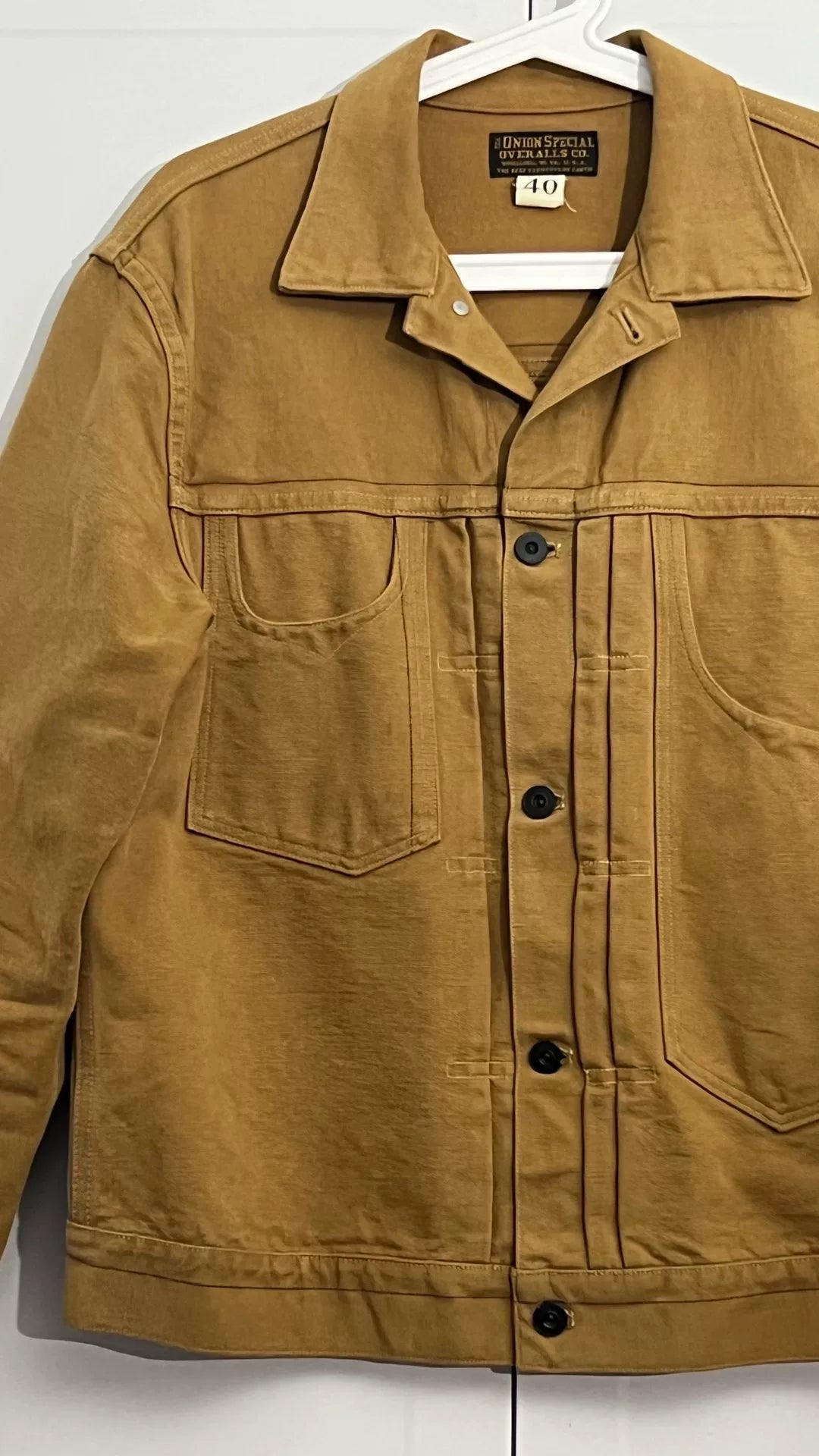 Freewheelers Gold Hunter Jacket Size 40