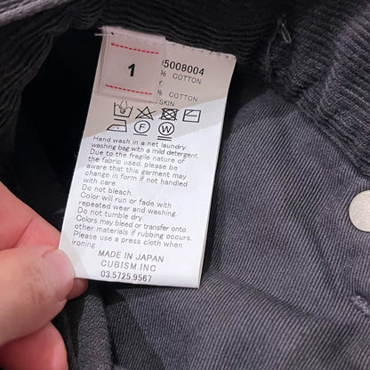 24AW VISVIM FLUXUS CORDS 03 Limited