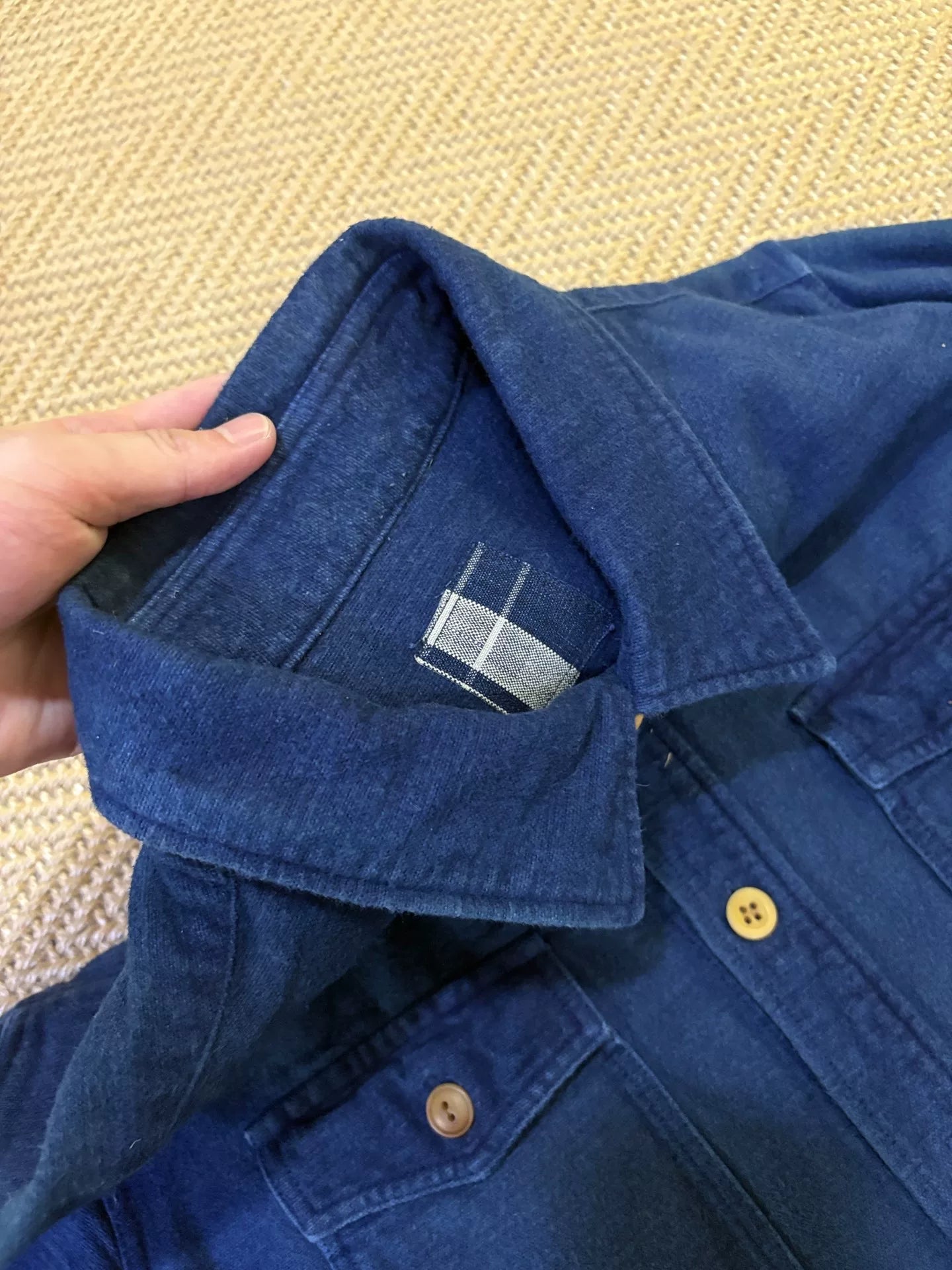 VISVIM 15AW ICT Black Elk Flannel