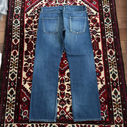 visvim wide wash denim pants w36l30
